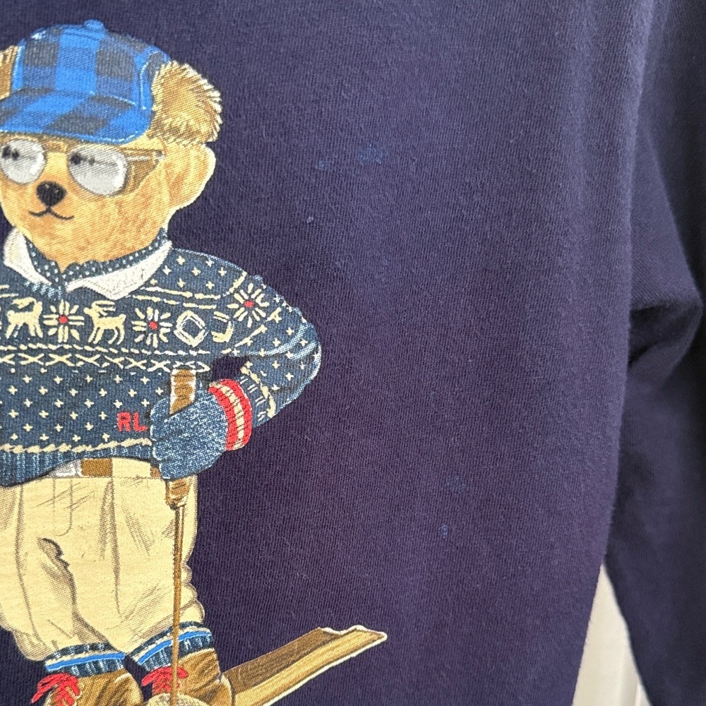 Polo Bear by Ralph Lauren Kids Long Sleeve Shirt size 3T - Picture 3 of 6